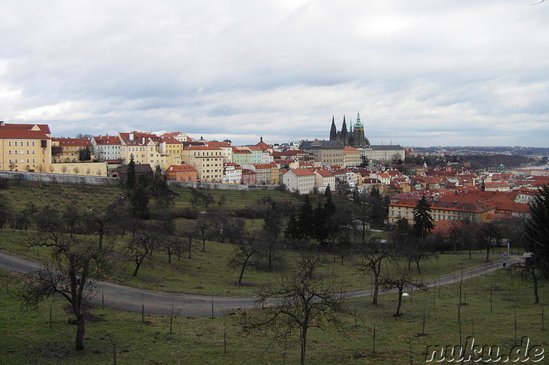 Mala Strana Parkanlage in Prag, Tschechien