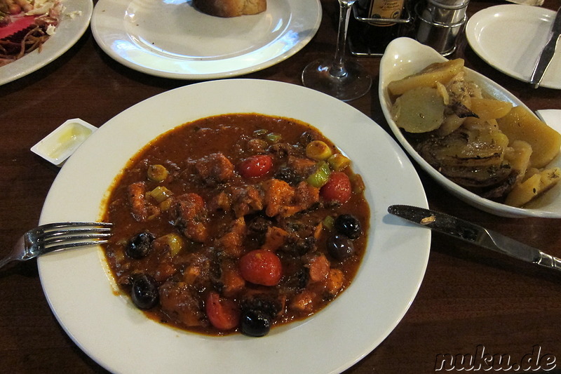 Maltesischer Eintopf im Restaurant L'Aroma in Sliema, Malta