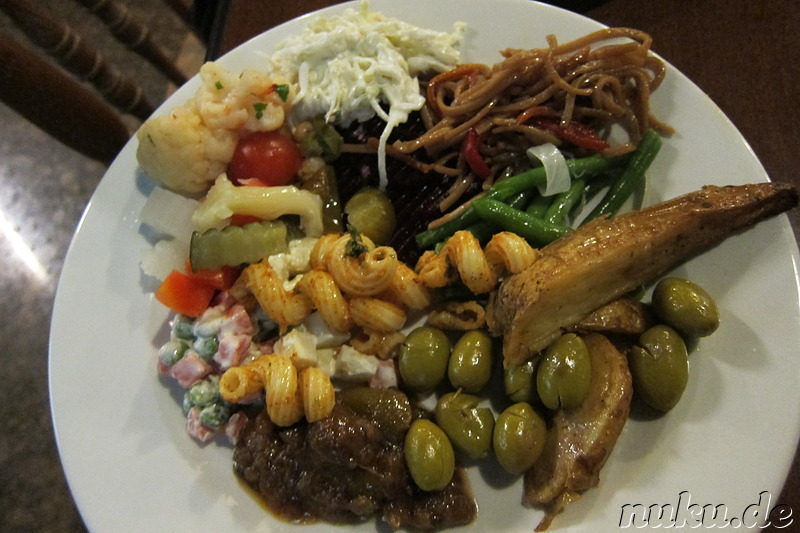 Maltesischer Salat im Restaurant L'Aroma in Sliema, Malta