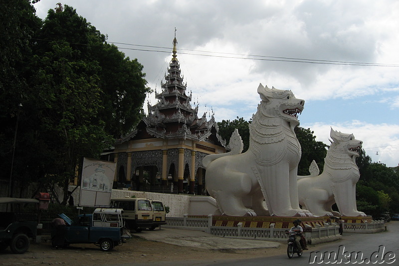 Mandalay Hill in Mandalay, Myanmar