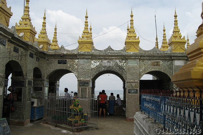 Mandalay Hill in Mandalay, Myanmar