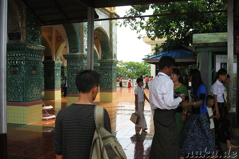 Mandalay Hill in Mandalay, Myanmar