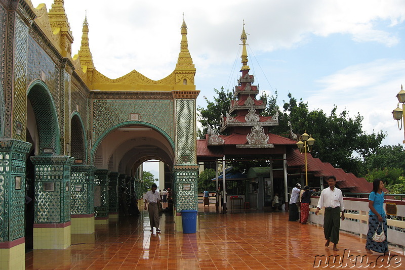 Mandalay Hill in Mandalay, Myanmar