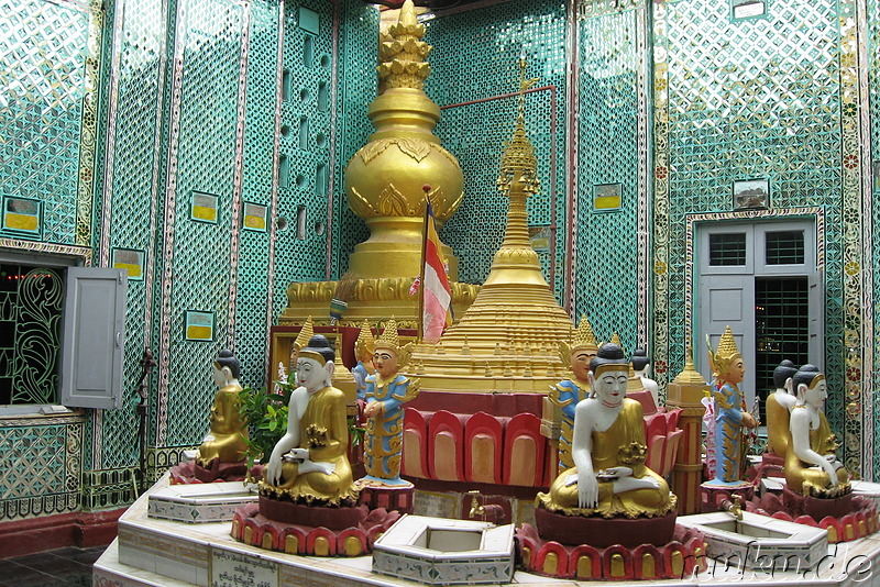 Mandalay Hill in Mandalay, Myanmar