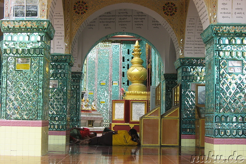 Mandalay Hill in Mandalay, Myanmar