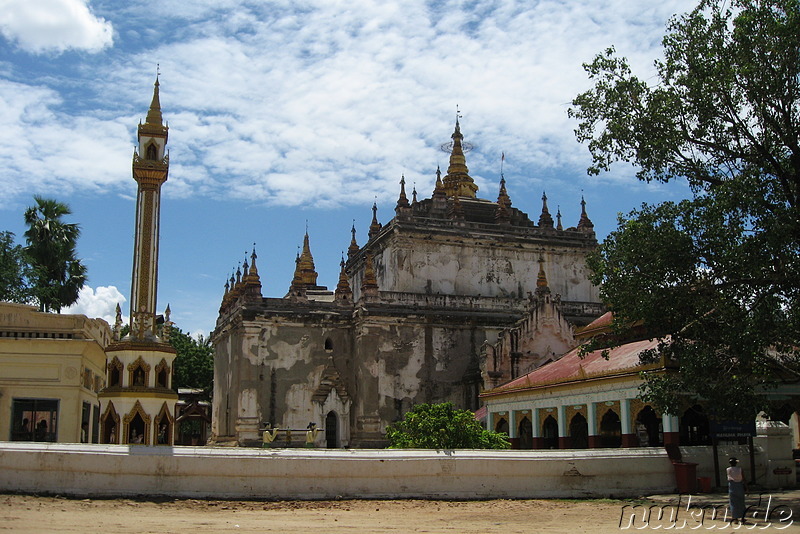 Manuha Paya - Tempel in Bagan, Myanmar