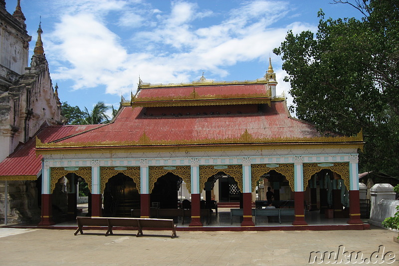 Manuha Paya - Tempel in Bagan, Myanmar