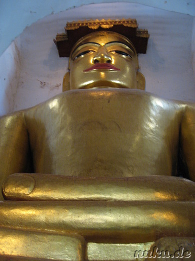 Manuha Paya - Tempel in Bagan, Myanmar