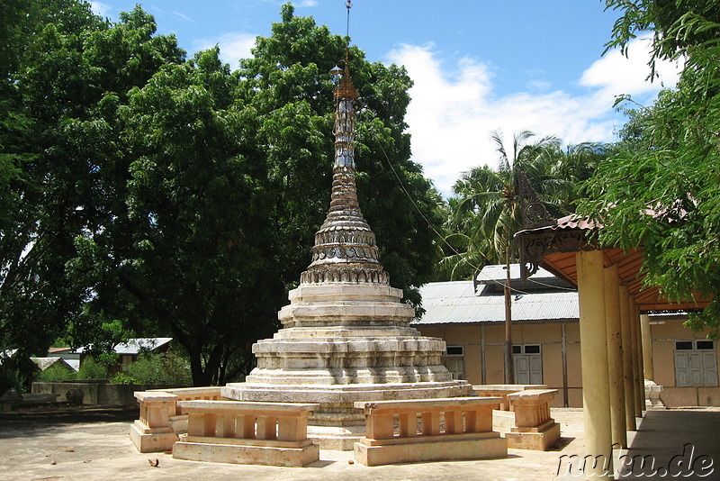 Manuha Paya - Tempel in Bagan, Myanmar