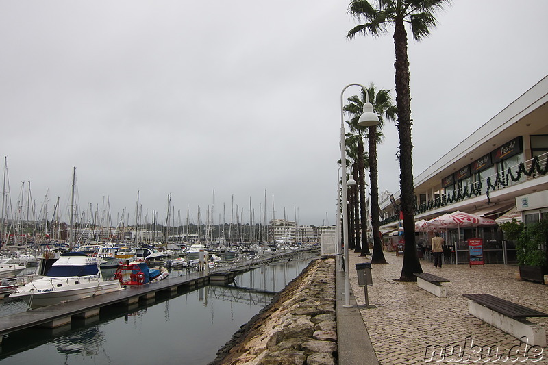 Marina in Lagos, Portugal