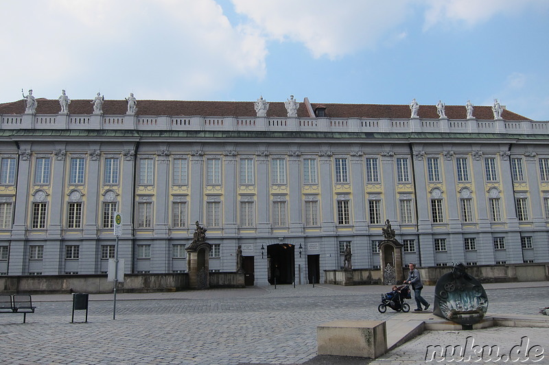 Markgräfliches Residenzschloss in Ansbach, Bayern