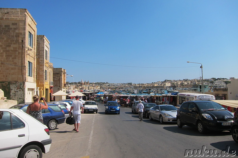 Markt im Hafen von Marsaxlokk, Malta