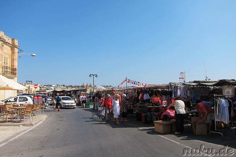 Markt im Hafen von Marsaxlokk, Malta