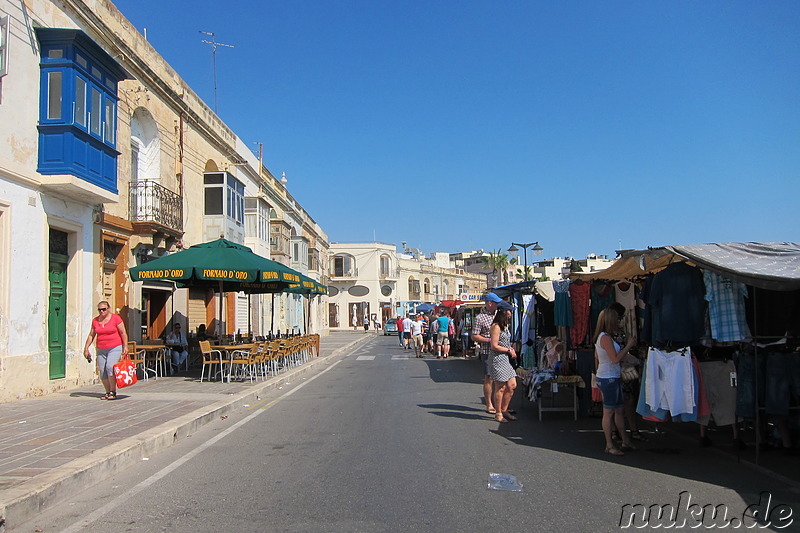 Markt im Hafen von Marsaxlokk, Malta