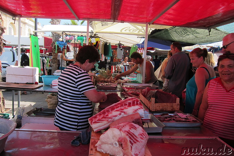 Markt im Hafen von Marsaxlokk, Malta