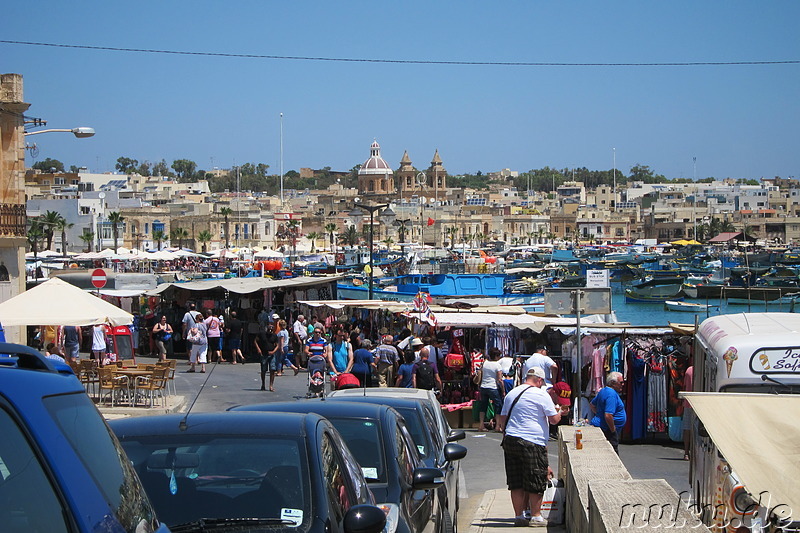 Markt im Hafen von Marsaxlokk, Malta