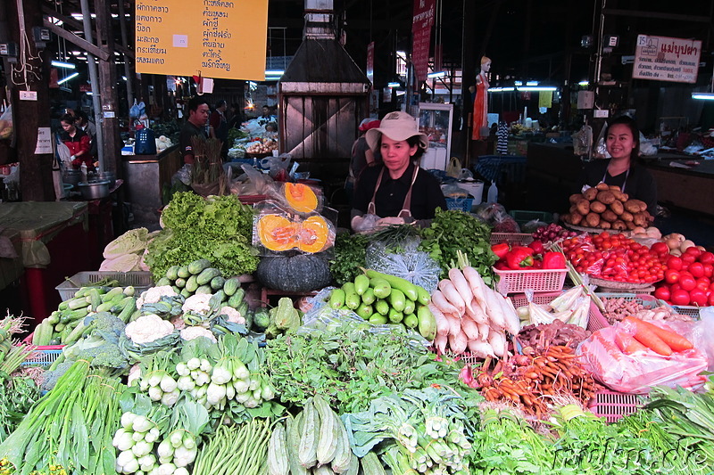 Markt in Chiang Mai, Thailand