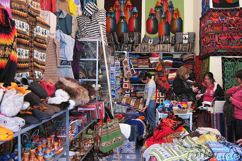 Markt in der Calle Sagarnaga, La Paz, Bolivien
