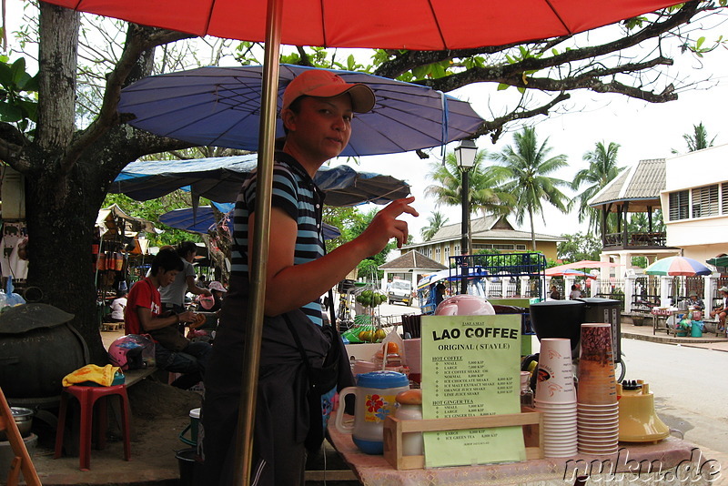 Markt in Luang Prabang, Laos