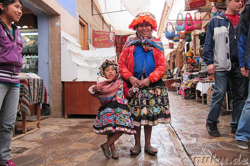 Markt in Pisaq, Urubamba Valley, Peru