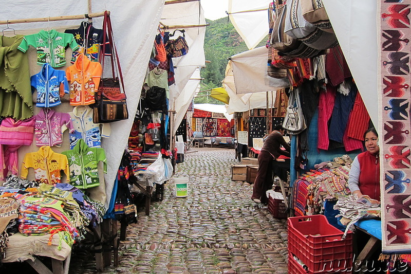 Markt in Pisaq, Urubamba Valley, Peru