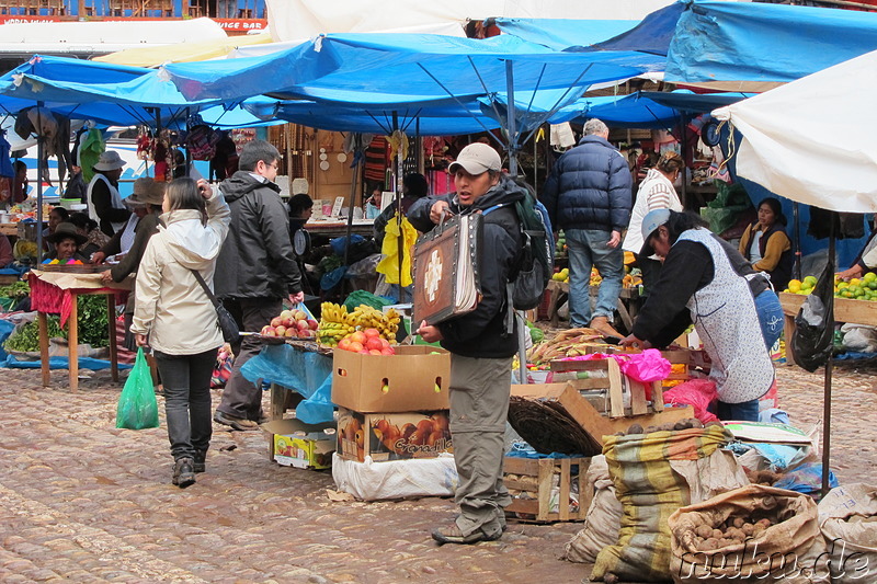 Markt in Pisaq, Urubamba Valley, Peru