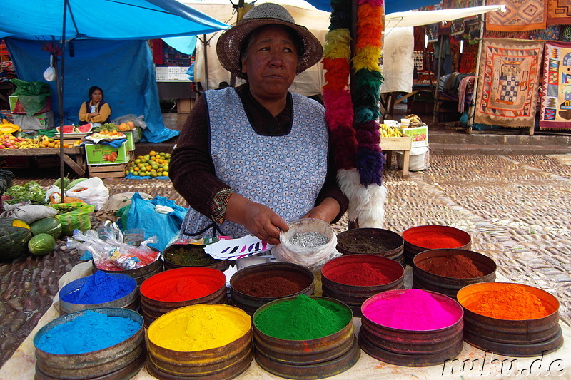 Markt in Pisaq, Urubamba Valley, Peru