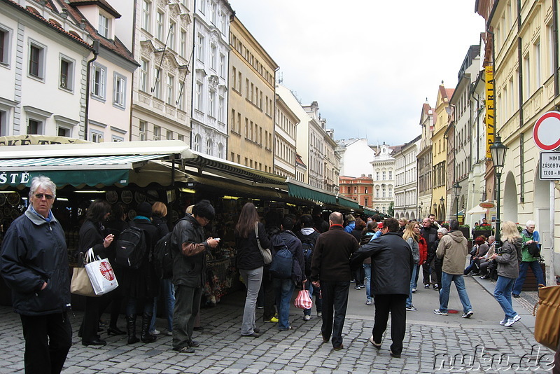 Markt in Prag, Tschechien