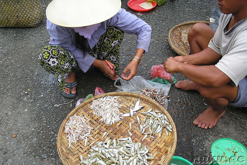 Markt in Sa Dec, Vietnam
