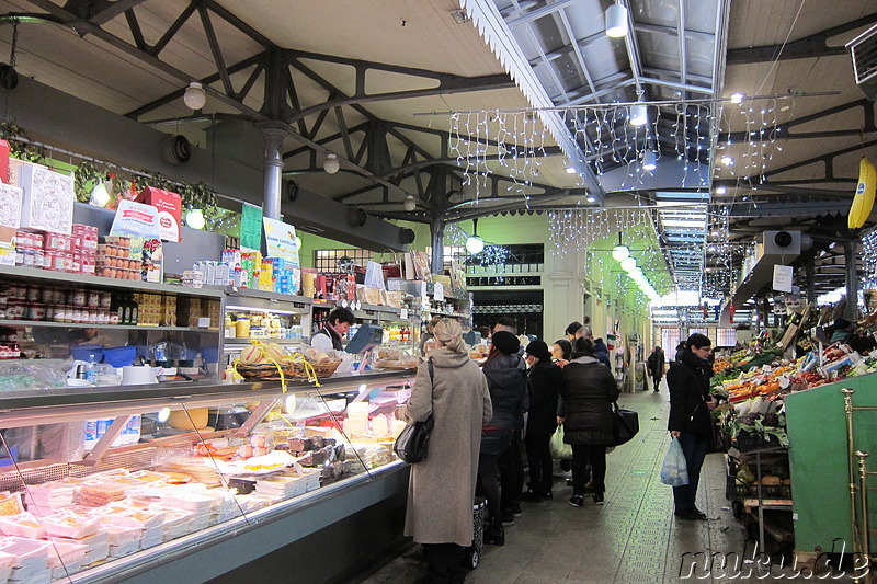 Markthalle in Modena, Italien