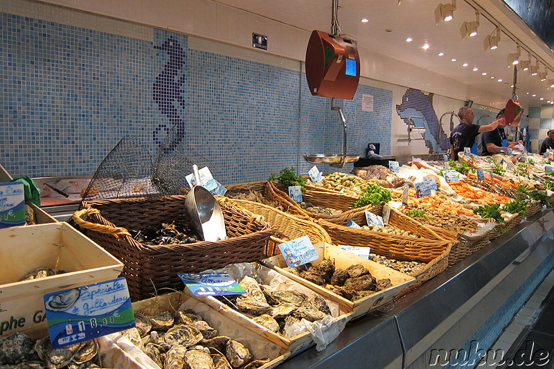 Markthalle Les Halles in Avignon, Frankreich