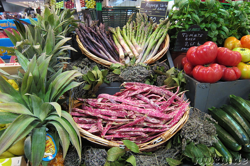 Markthalle Les Halles in Avignon, Frankreich