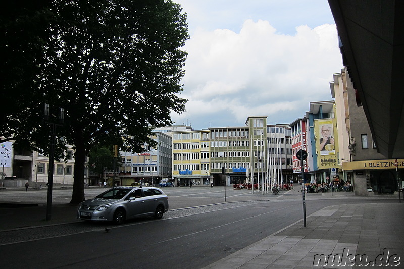 Marktplatz in Stuttgart, Baden Württemberg