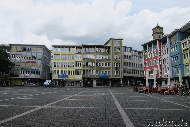 Marktplatz in Stuttgart, Baden Württemberg