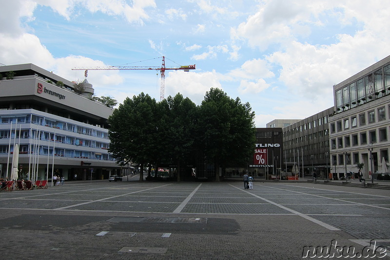 Marktplatz in Stuttgart, Baden Württemberg