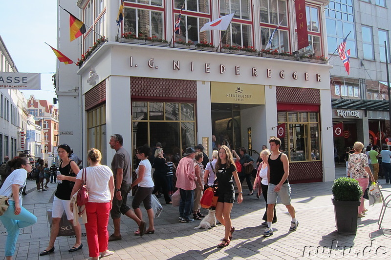 Marzipan-Spezialitäten von Niederegger, Lübeck