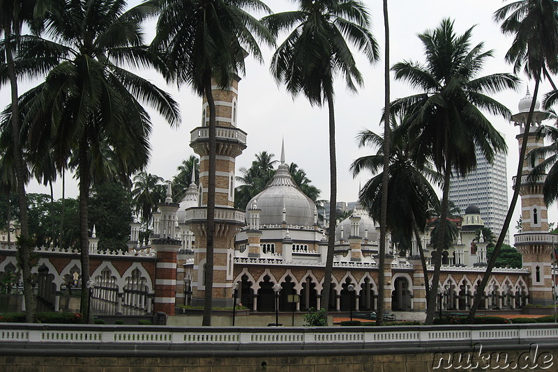 Masjid Jamek Moschee in Kuala Lumpur, Malaysia