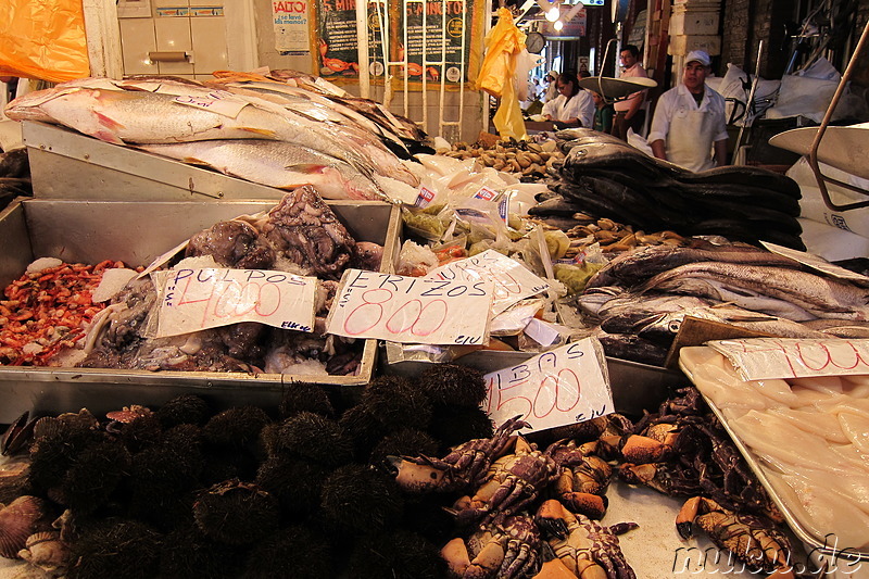 Mercado Central in Santiago de Chile