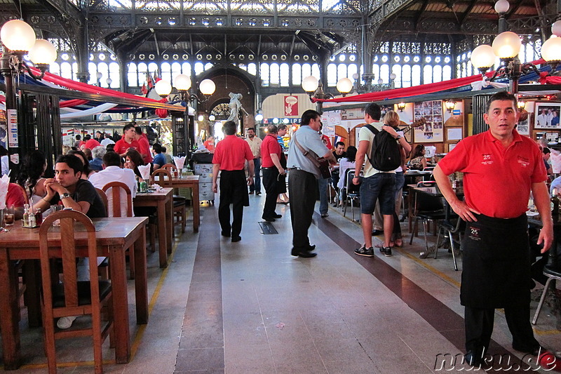 Mercado Central in Santiago de Chile