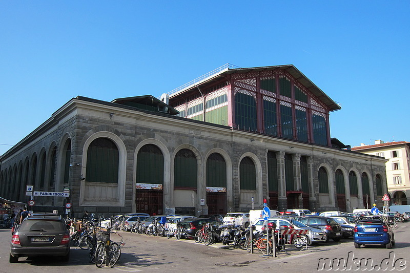Mercato Centrale - Hauptmarkt in Florenz, Italien