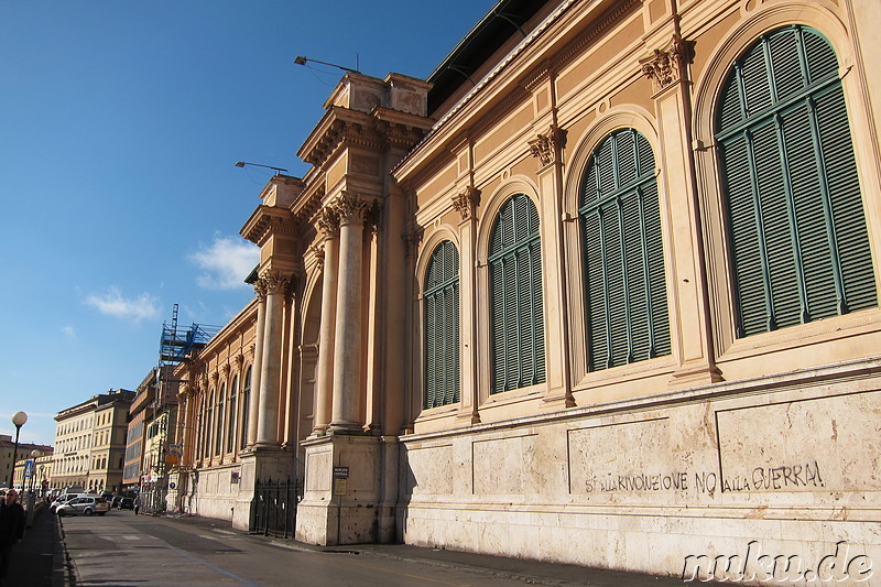 Mercato Centrale in Livorno, Italien