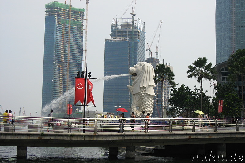 Merlion Statue, Singapur