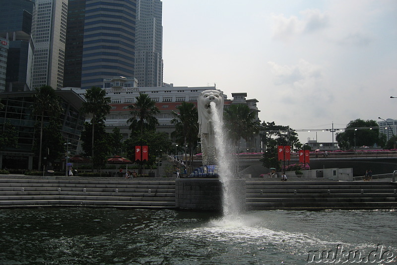 Merlion Statue, Singapur