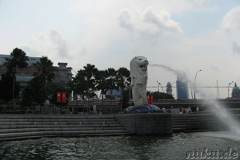 Merlion Statue, Singapur