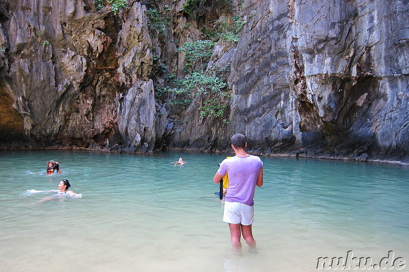 Miniloc Secret Lagoon - Bacuit Archipelago, Palawan, Philippinen