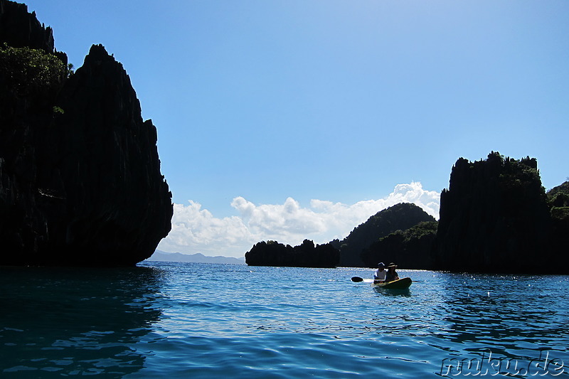 Miniloc Small Lagoon - Bacuit Archipelago, Palawan, Philippinen