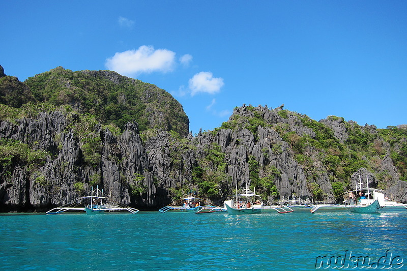 Miniloc Small Lagoon - Bacuit Archipelago, Palawan, Philippinen