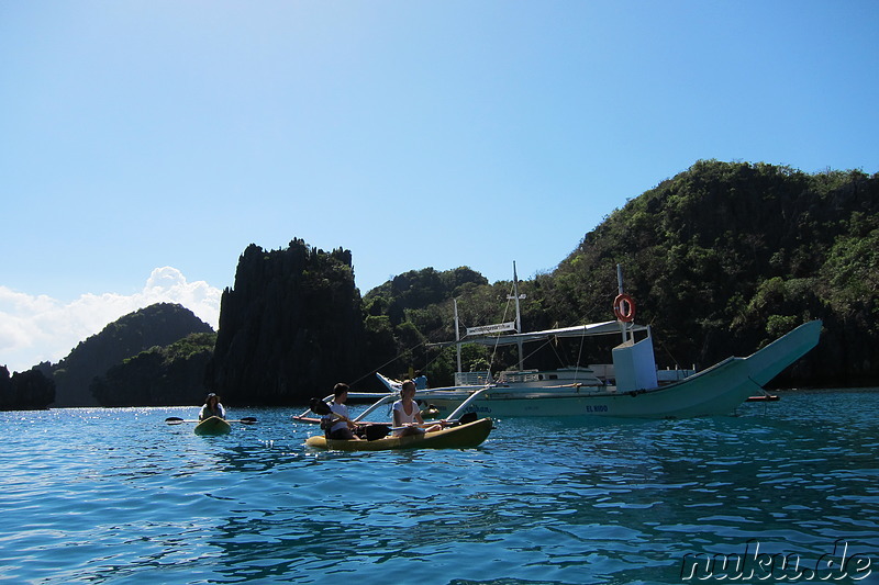 Miniloc Small Lagoon - Bacuit Archipelago, Palawan, Philippinen