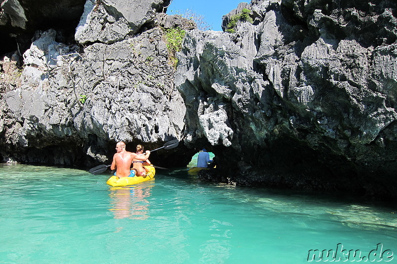 Miniloc Small Lagoon - Bacuit Archipelago, Palawan, Philippinen