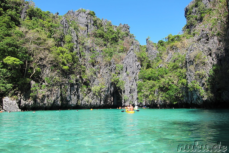 Miniloc Small Lagoon - Bacuit Archipelago, Palawan, Philippinen